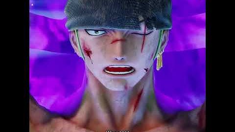 Jump Force - Roronoa Zoro - Santoryu Ogi Billion-fold World Trichiliocosm #Shorts