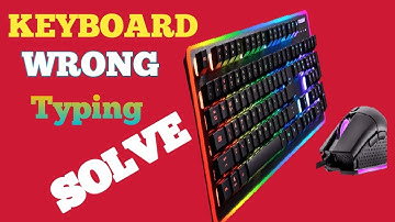 কীবোর্ডে ভুল  টাইপিং এর সমস্যা সমাধান| keyboard wrong typing  on Pc problem solve.