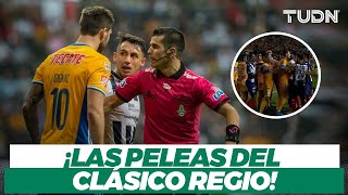 ¡Clásico EXPLOSIVO! Las BRONCAS, PATADAS y POLÉMICAS en el Clásico Regio | TUDN