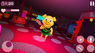 Piggy Family 3D Scary Neighbor Obby House Escape Android Full Gameplay Level 1,9 By Anonymous Gamers