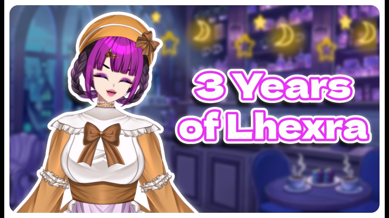 3 Years of Lex! | Lhexra Comfy Witch Vtuber