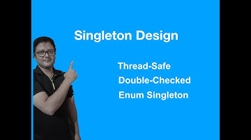Singleton design pattern ( Thread Safe - Double Check- Enum)  part-3