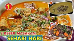 3 Resep Masakan Sehari- hari yang Enak dan Praktis Cara Membuatnya - Resep Masakan Rumahan - Durasi: 7.40. 
