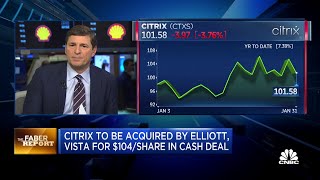 Elliott, Vista to acquire Citrix for $104 per share in cash