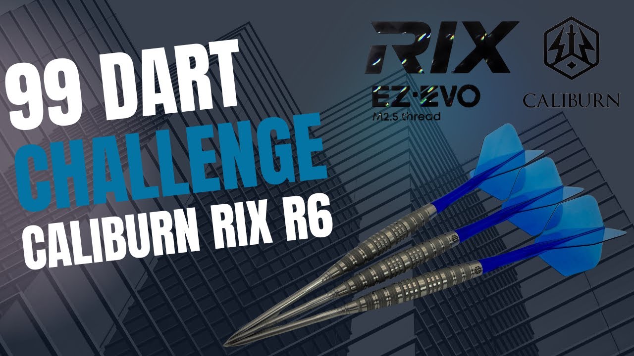 🎯 99 DART CHALLENGE – EPISODE 4 | CALIBURN EZ EVO RIX R6 DARTS IN