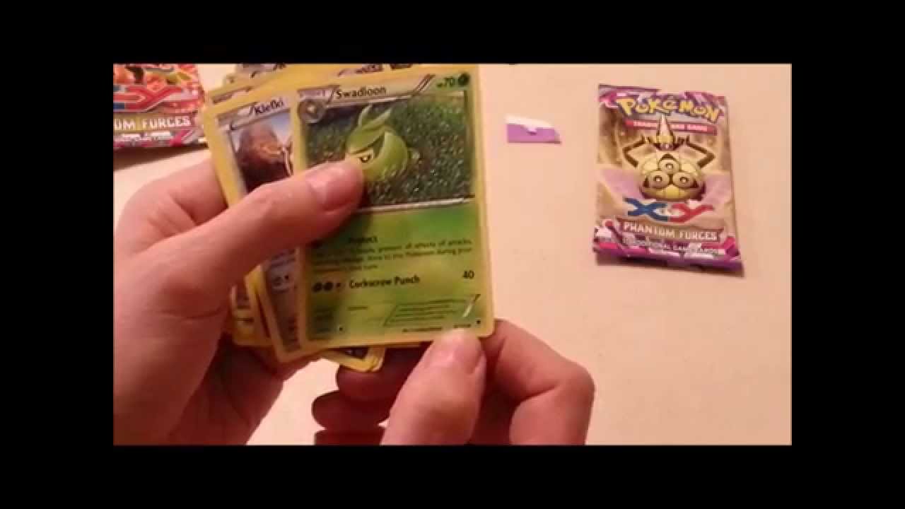 Pokemon XY Phantom Forces Booster Pack Opening