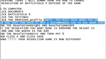 How to Change Resolution of ANY BATTLEFIELD GAME || OUTSIDE!!!