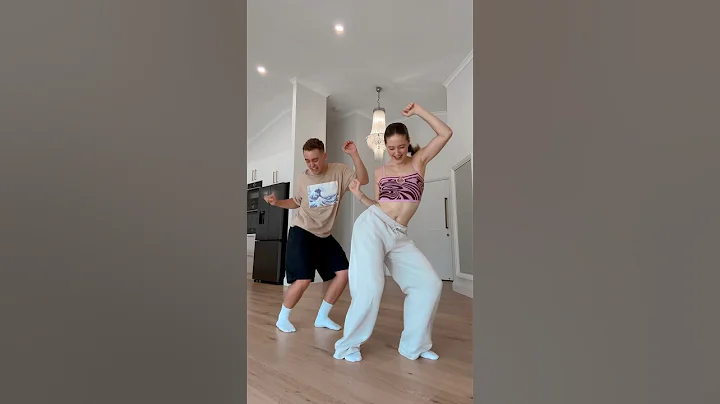WE HAD TO DO THE APT. DANCE ROSÉ & Bruno Mars IN OUR NEW HOUSE! 😅🥰 - #dance #trend #couple #shorts