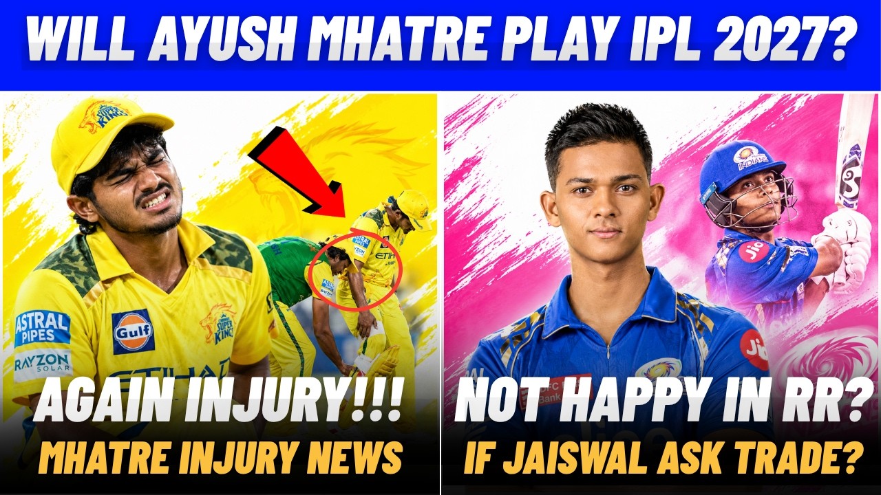 IPL 2027: 😟 Will Mhatre miss IPL 2027? | New CSK batting coach? | Jaiswal in MI? | IPL News Tamil