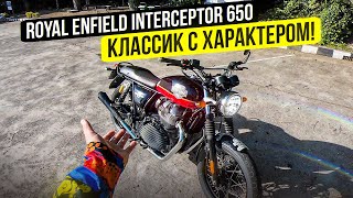 Дешевле Харлея и Лучше? Royal Enfield Interceptor 650 - тест драйв мотоцикла #СЕЛПОЕХАЛ