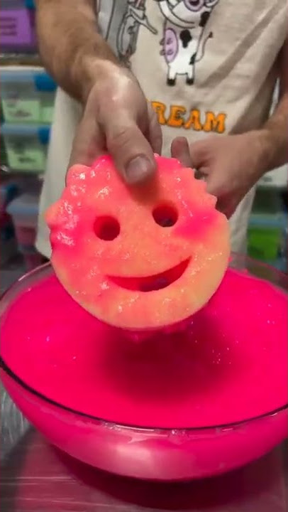 Can the Scrub Mommy Clean Up Slime???