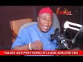 PROFESSOR CHINEDUM OFOMATA EXPLAINS THE FUNCTIONS AND VALUES OF ALUSI IGBO DEITIES