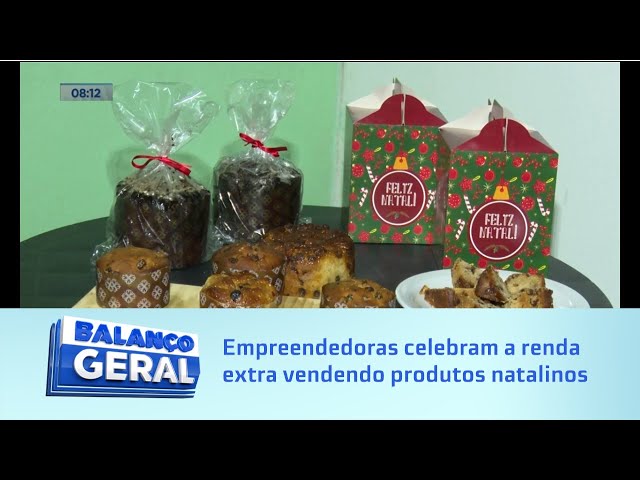 Natal Lucrativo: Empreendedoras celebram a renda extra vendendo produtos natalinos