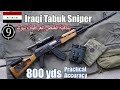 Iraqi Tabuk Sniper to 800yds: Practical Accuracy (Two Rivers Arms repro)