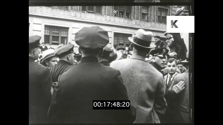 1931 New York, Arrest of Gangsters Two Gun Crowley...