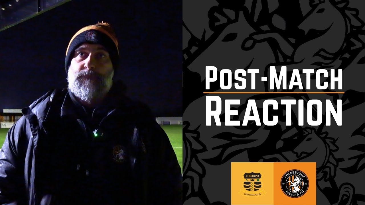💬 "We were worthy victors" | Lloyd Blackman | Cheshunt Reaction