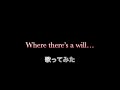 WANDS「Where there’s a will...」少し歌ってみた