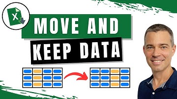 EASILY Move Rows and Columns in Excel WITHOUT REPLACING Data
