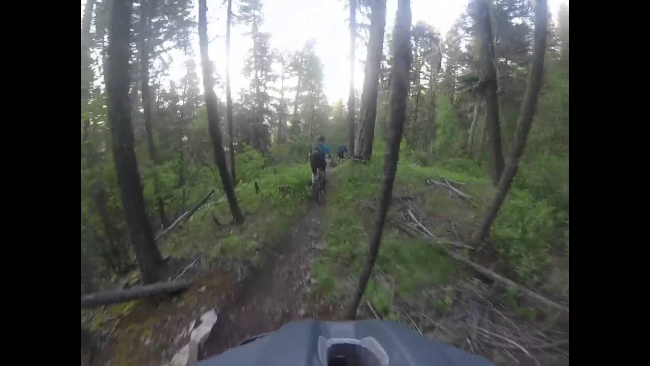 Mountain biking in Williams Lake. Snakes trail YouTube