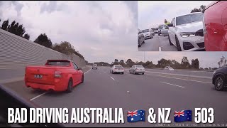 BAD DRIVING AUSTRALIA &amp; NZ # 503...Red commodore