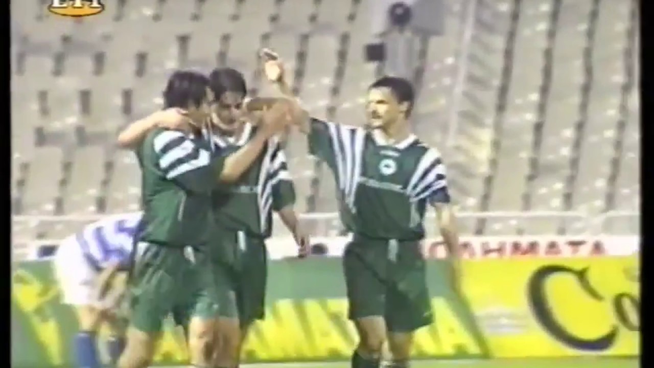1996-97  ΠΑΝΑΘΗΝΑΙΚΟΣ-ΗΡΑΚΛΗΣ κυπελλο 3-0 ο νομος του ΛΥΜΠΕ(στο καλυτερο ματς της καριερας του)