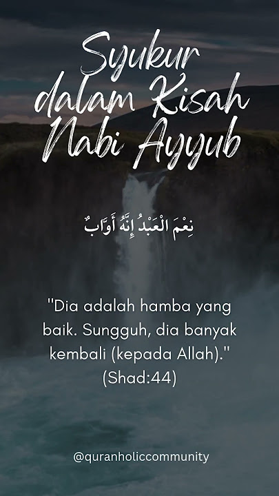 BAGAIMANA BERSYUKUR DI SAAT SEMUA NIKMAT DIAMBIL?