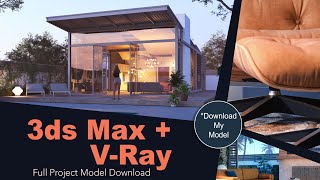 3ds Max + V-Ray | Full Project Download | Furniture Models | FREE