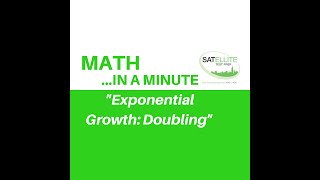 SAT From SAT Oct 2020, Math Section 4 #16 Population Doubling