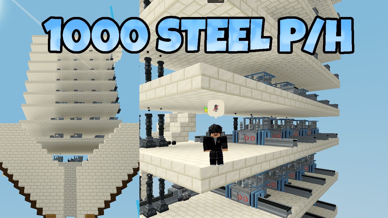Roblox islands steel farm tutorial