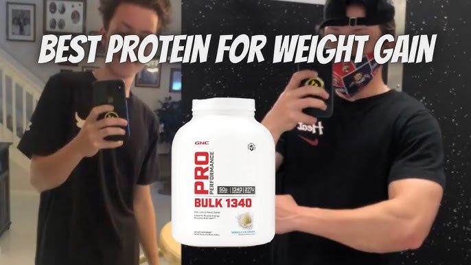 GNC Pro Performance Bulk 1340 - Vanilla Ice Cream, 9 Servings, Supports  Muscle Energy, Recovery and Growth