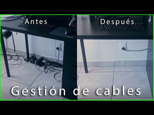 Los mejores organizadores de cables para ordenar tu setup gaming: ¿Cuál  comprar? Consejos y recomendaciones