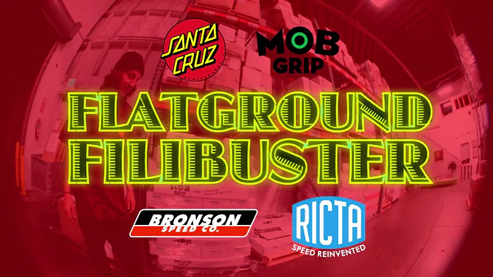 Tom Asta Flatground Filibuster on a Shaped board!