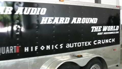 dB Drag and Bass Race Parking Lot Pimpin On Day One At Maxxsonics