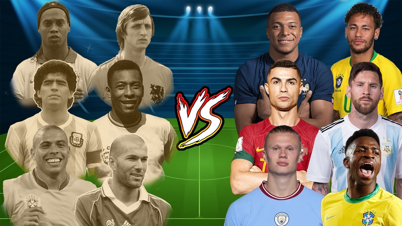 Football National Heros - Zidane, Ronaldo, Pelé, Maradona, Cruyff