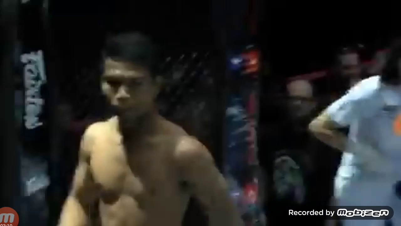 Kun Khmer vs Muay thai knock out Long La vs thai first round