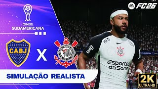 FC 26 - BOCA JUNIORS X CORINTHIANS | Conmebol Sudamericana Final 2026 | Simulation [2K ULTRA HD 6...