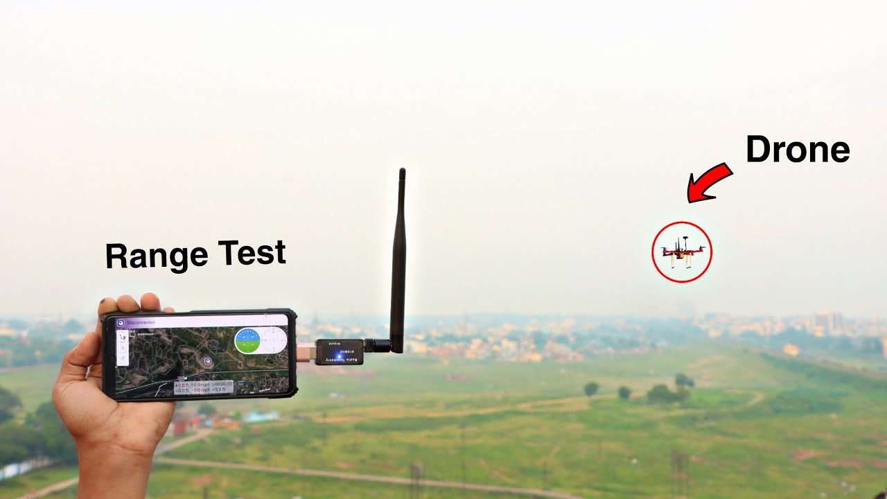 Drone Telemetry Range Test Amazing Experiment