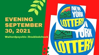 Evening/ New York Lottery Results/September302021#cash4life #win4 #numbers
