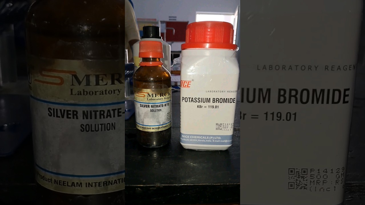 Silver Nitrate and Potassium Bromide 