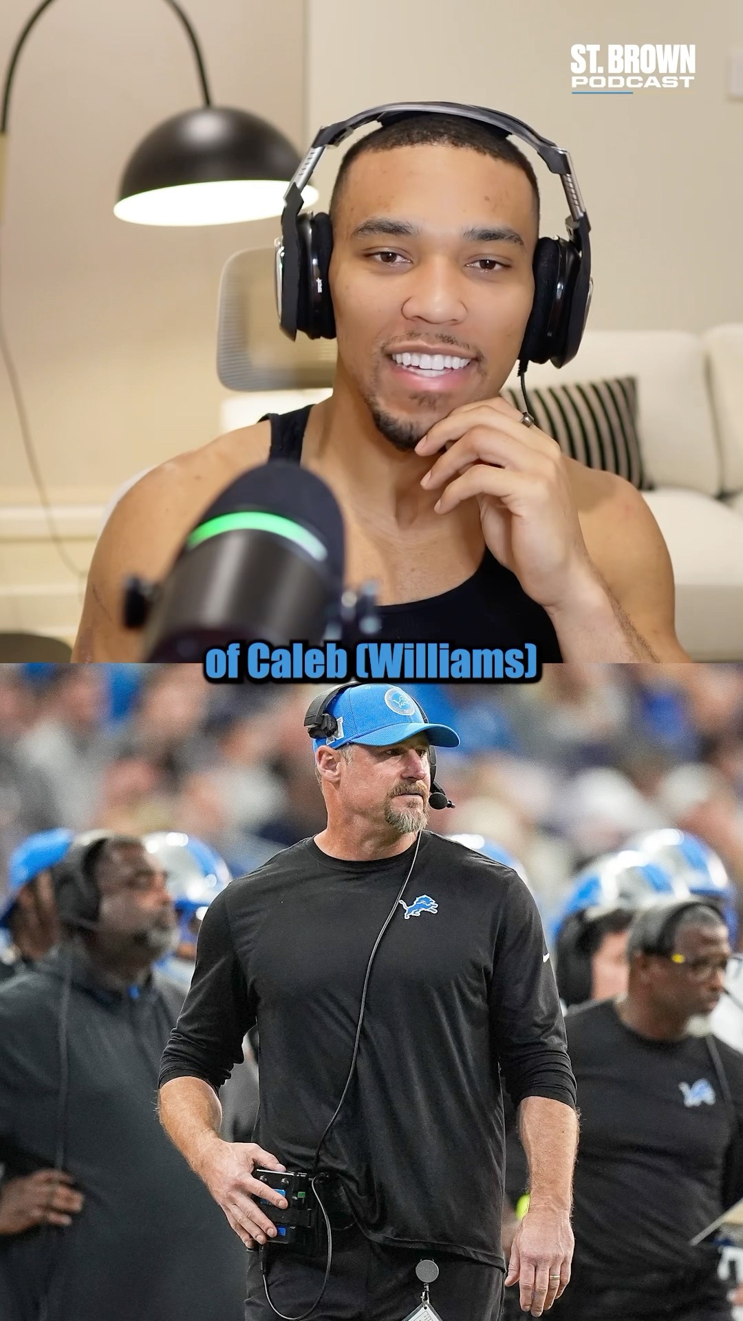 Dan Campbell instructed the Lions to hit Caleb Williams if he wasn’t clearly going out of bounds ?