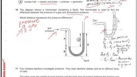 IGCSE Physics Nov 2015 (0625/11) Exam Solutions in Video