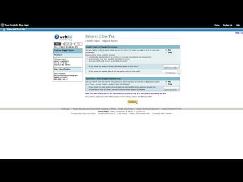 How to File a Sales Tax Return Electronically as a List Filer [Official]