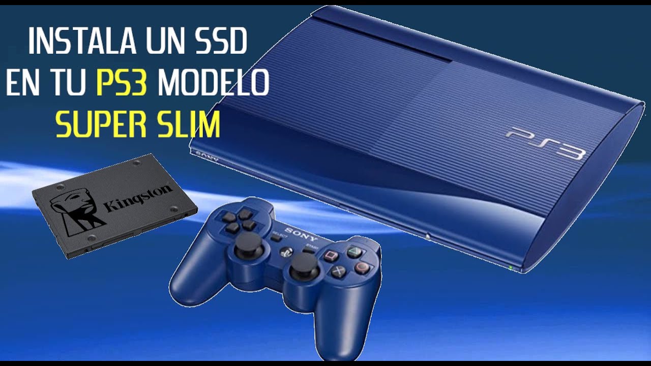 🛠️🎮 Como Instalar un disco SSD en PS3 SUPER SLIM 🛠️🎮 - YouTube