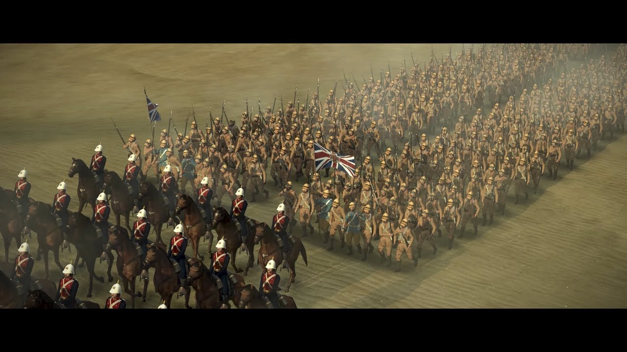 British Empire Vs Sudanese Tribesmen | 1884 Battle of Tamai | Total War Battle
