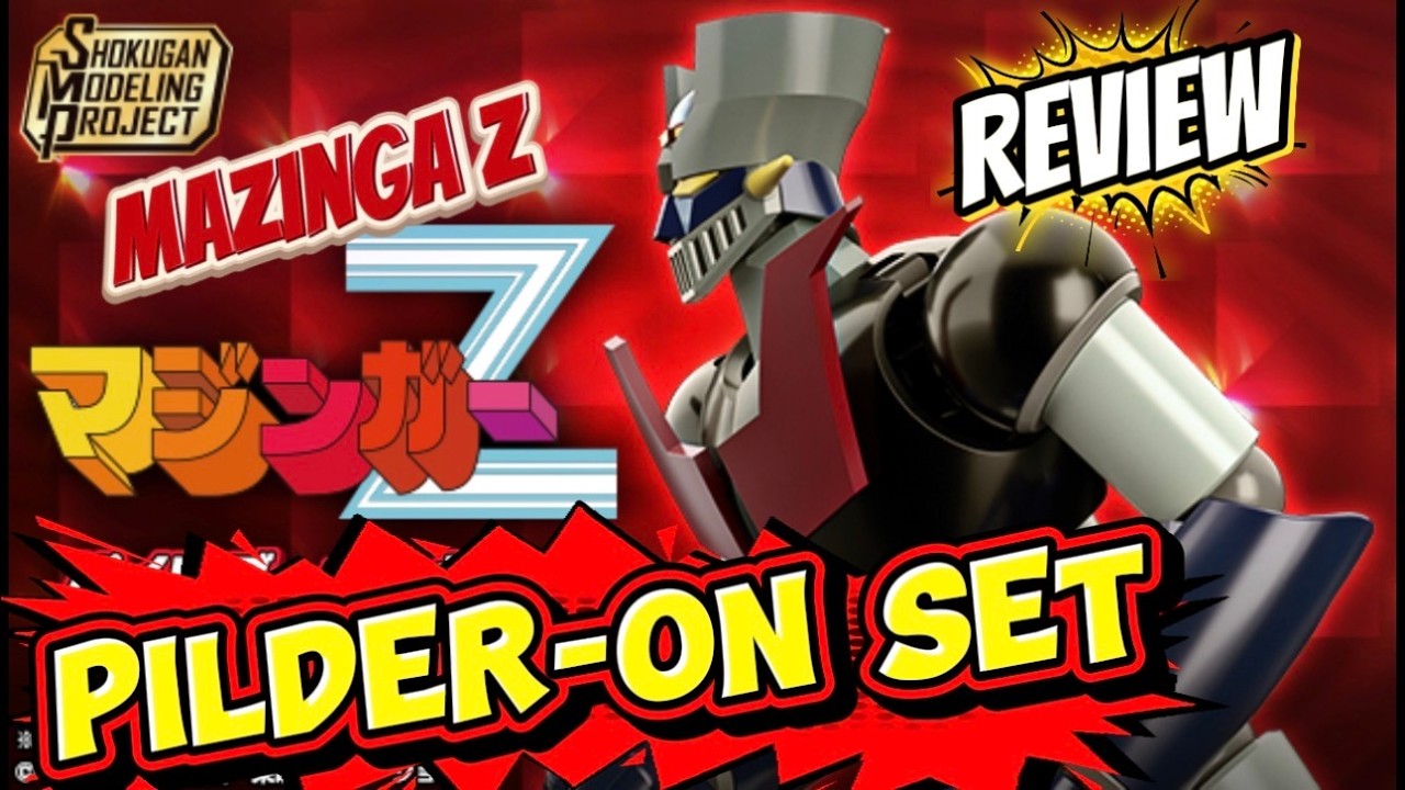 Mazinga Z Pilder-on set SMP deluxe review (ita) - YouTube