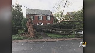 Severe Weather Causes Damage In Parts Of Maryland