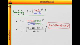 ENGAA 2017 Section 1 - Q29 - Arithmetic Expression - Worked Solution