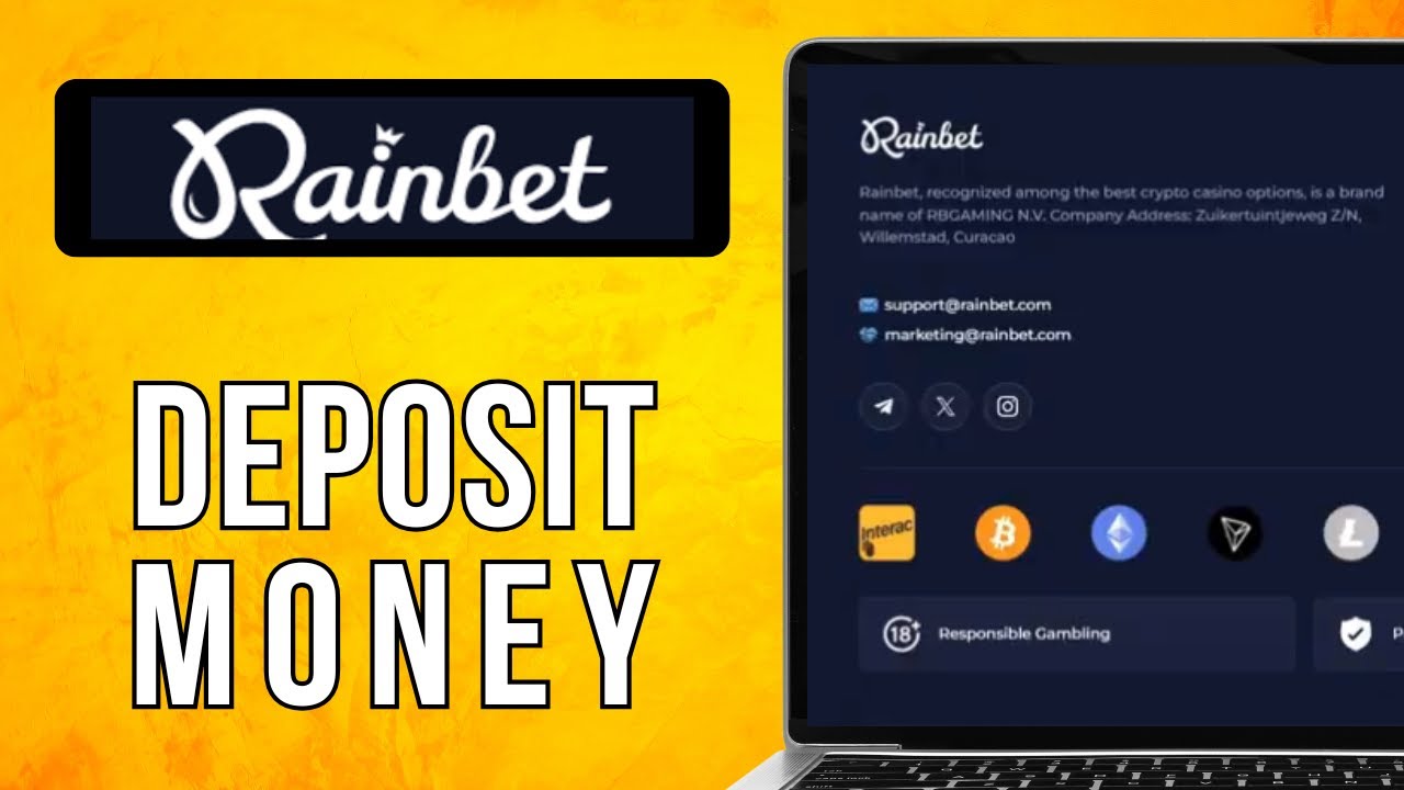 How To Deposit Money In Rainbet (2025) Quick and Easy - YouTube