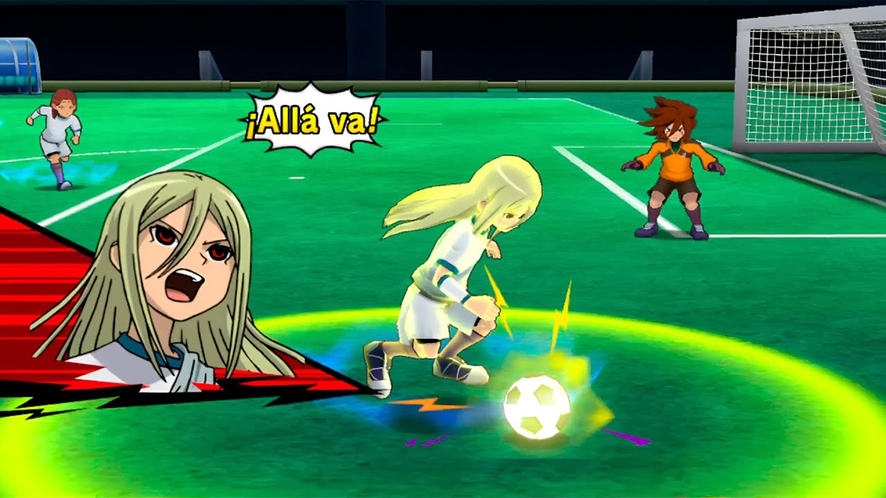 Inazuma Eleven Go Strikers 2013 Zeus Vs Royal Academy Wii 1080p (Dolphin/Gameplay)