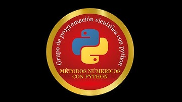 Bienvenida al taller de métodos numéricos con python.
